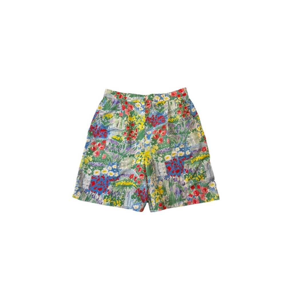 Tail Women's Size 12 Printed Garden Floral Golf Pickleball Shorts Active EUC
